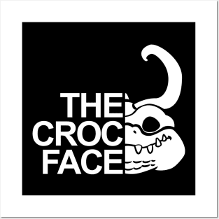 The croc face Posters and Art